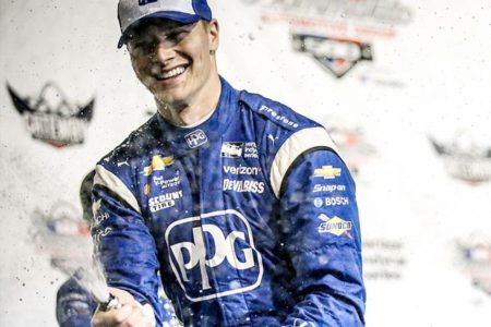 Josef Newgarden wins at Gateway Motorsports Park