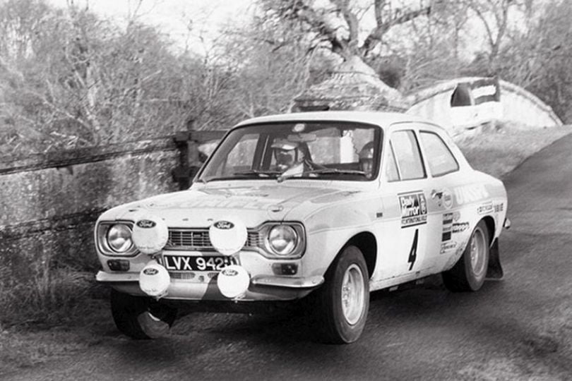 Roger Clark at 1972 RAC Rally