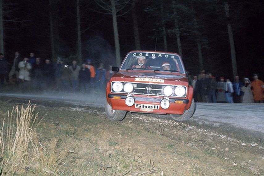 Roger Albert Clark at 1976 RAC Rally