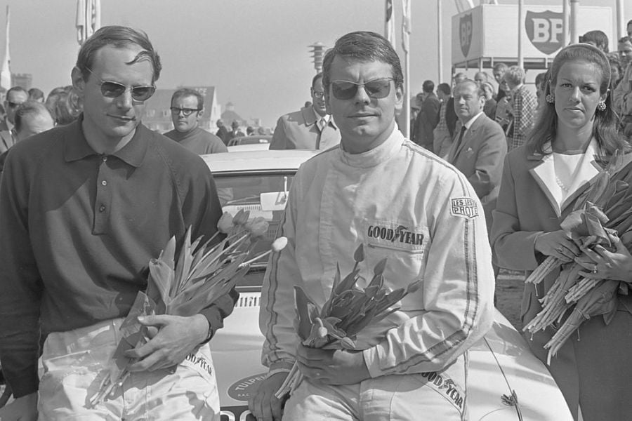 Jim Porter (left) and Roger Clark, 1968