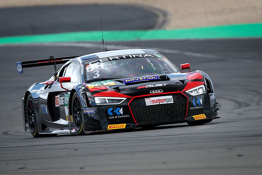 Aust Motorsport's #3 Audi won the Race 2 at Nurburgring