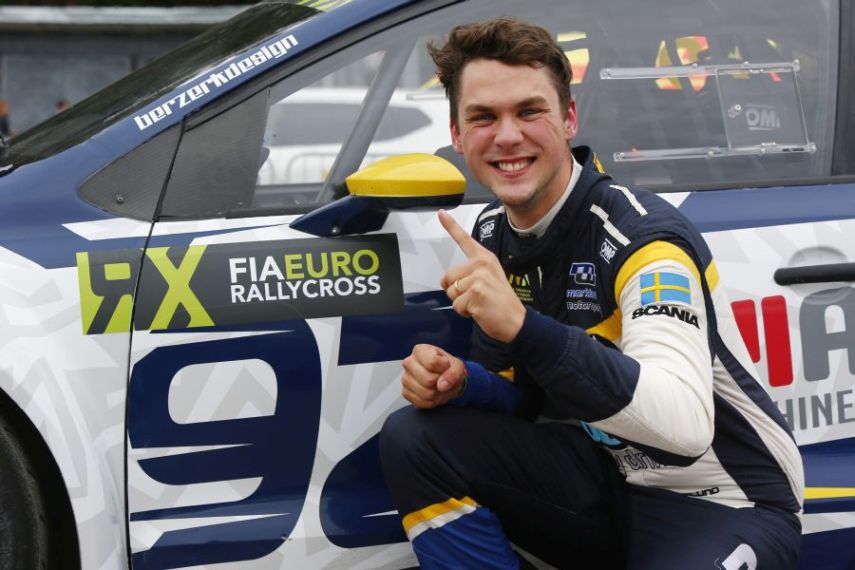 Anton Marklund is the 2017 European Rallycross Supercar champion