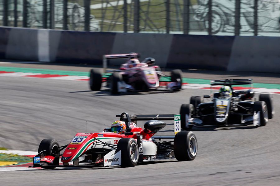 Formula 3 race at Red Bull Ring, Callum ILott wins