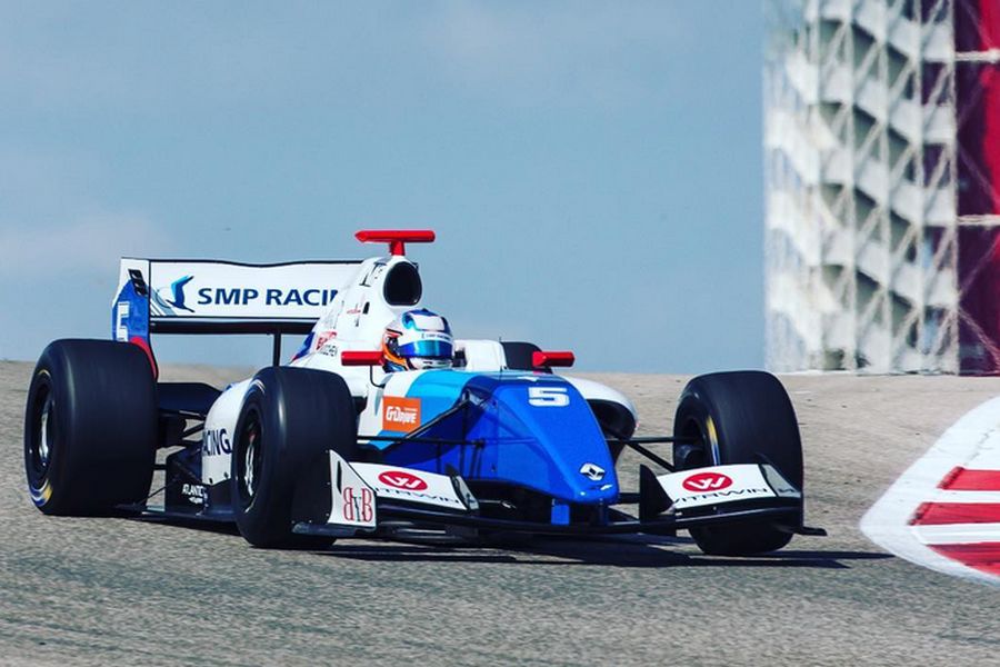 Egor Orudzhev, race 2 winner at COTA, World Series Formula V8 3.5