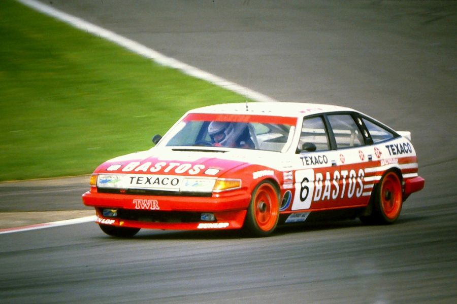 In 1985, Allam was driving Bastos Texaco Rover Vitesse