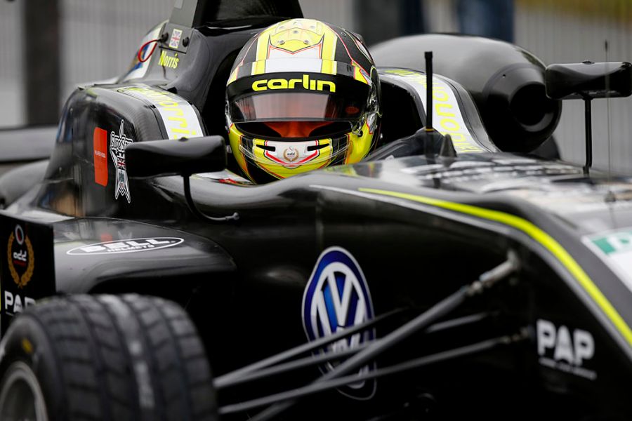 Lando Norris wins the race at Nürburgring
