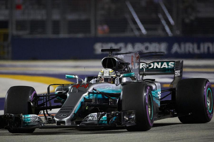 Lewis Hamilton, 2017 Singapore Grand Prix