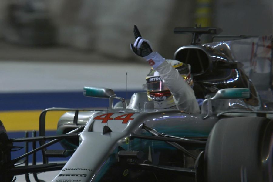 Lewis Hamilton, Singapore Grand Prix