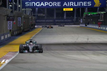 Lewis Hamilton, 2017 Singapore Grand Prix
