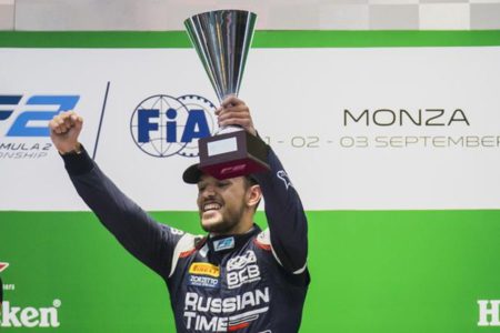 Luca Ghiotto, Formula 2, Monza