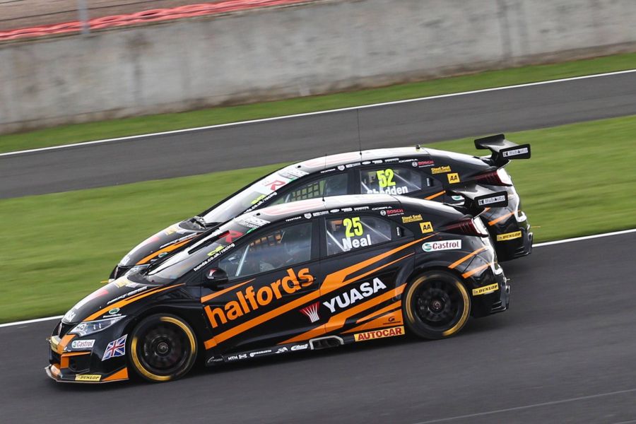 Matt Neal scores his 61st BTCC win