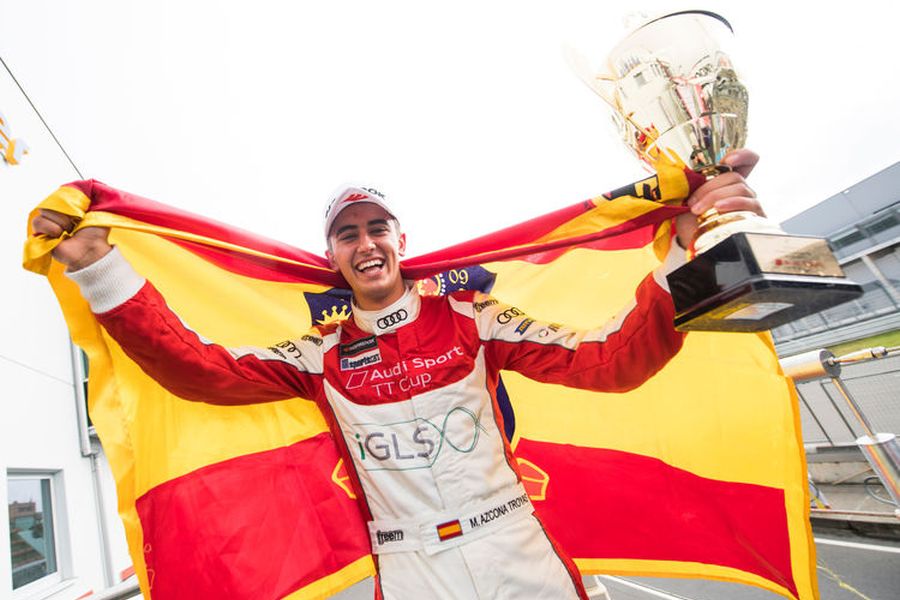 Mikel Azcona, Audi Sport TT Cup, Nurburgring