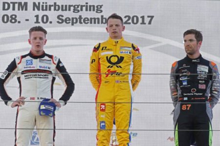 Porsche Carrera Cup Germany, Nurburgring race 1 podium