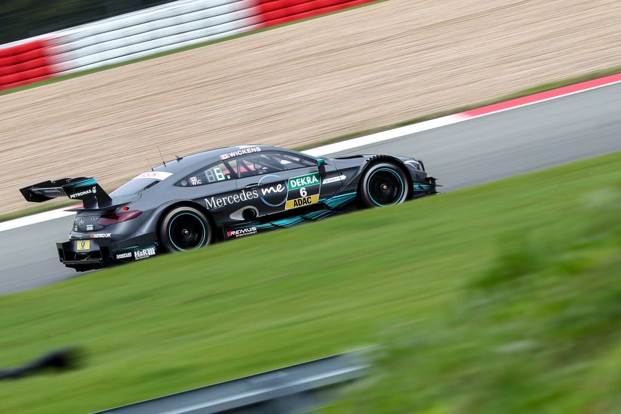 Robert Wickens, #6 Mercedes, DTM Nurburgring