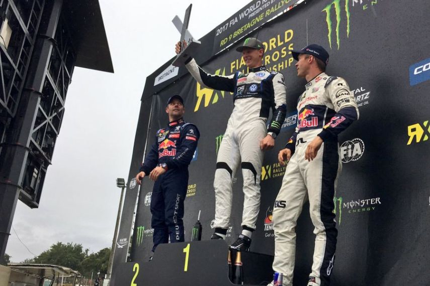 WRX, Loheac podium