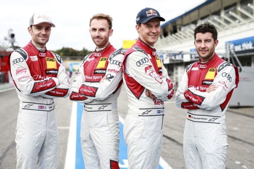 2017 DTM finale Audi drivers