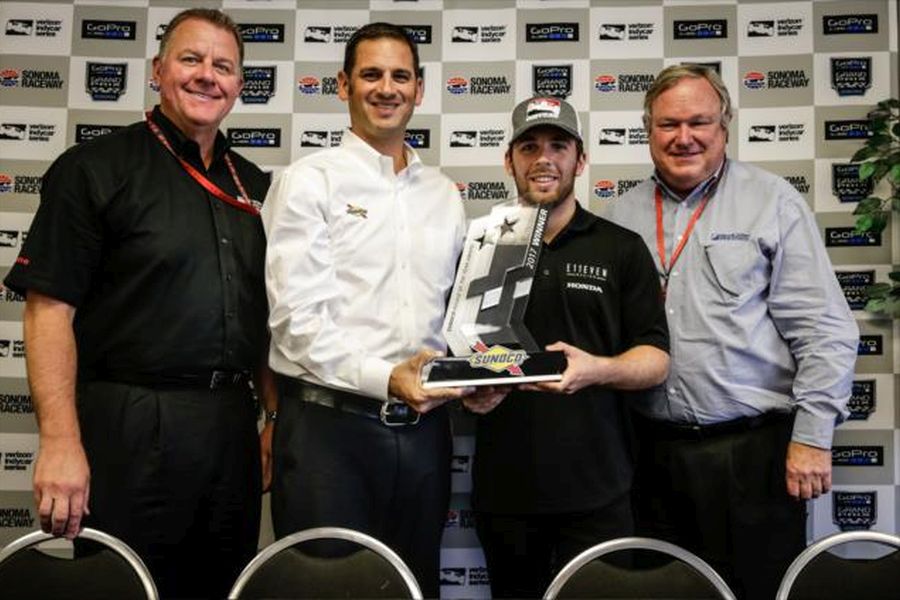 Ed Jones is 2017 IndyCar Series Rookie of the Year