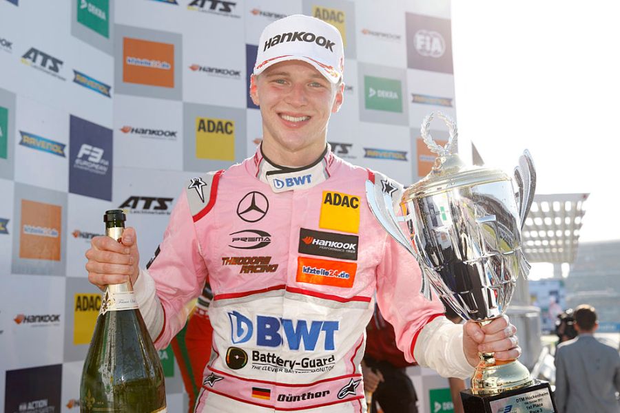 F3 Europe, Hockenheim, race 3 winner Maxi Gunther