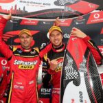 Steve Owen and Chaz Mostert, race 1 winners at 2017 Gold Coast 600