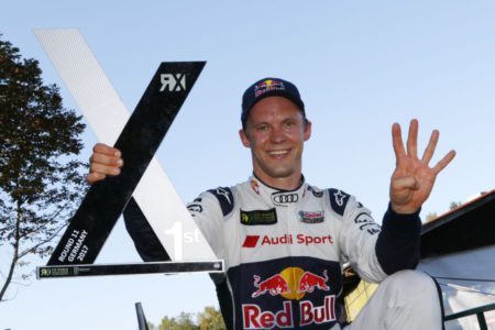 Mattias Ekström, World RX winner at Estering