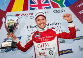 Philip Ellis 2017 Audi TT Cup champion