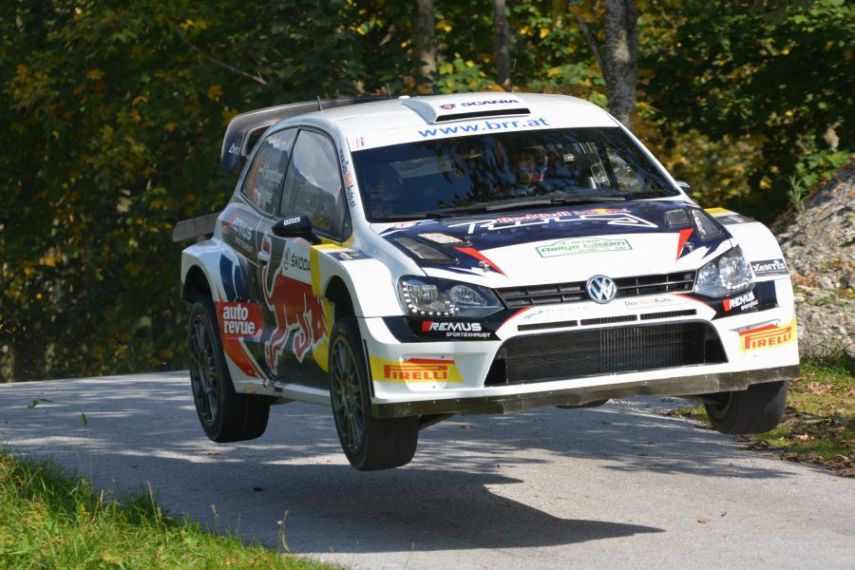 Raimund Baumschlager's Volkswagen Polo R WRC