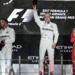 F1 Abu Dhabi Grand Prix podium