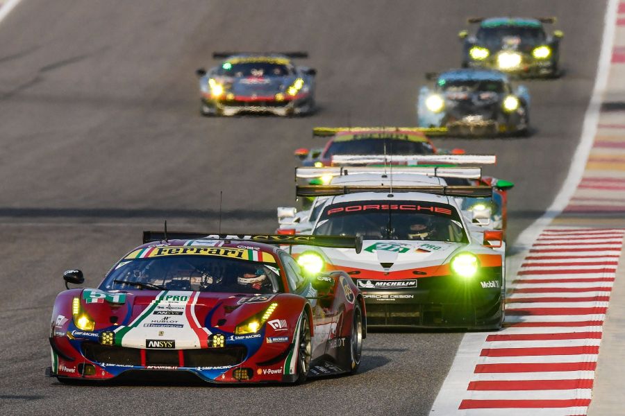2017 FIA WEC, #51 Ferrari 488 GTE