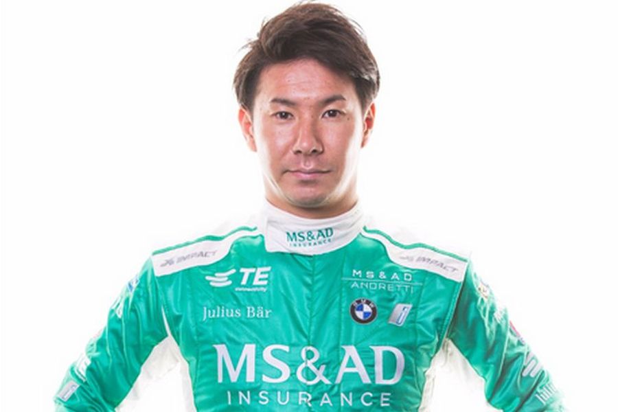 Japanese sponsor and Japanese driver in the Andretti FE team
