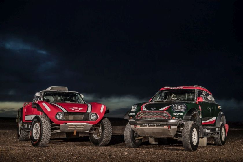 Mini John Cooper Works Buggy and Mini John Cooper Works Rally