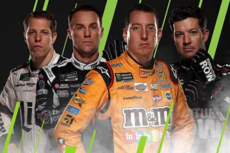 Brad Keselowski, Kevin Harvick, Kyle Busch and Martin Truex Jr, 2017 Championship 4