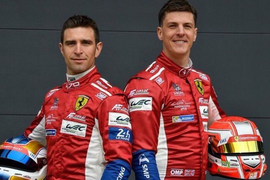 Alessandro Pier Guidi and James Calado, the best FIA WEC GT drivers in 2017