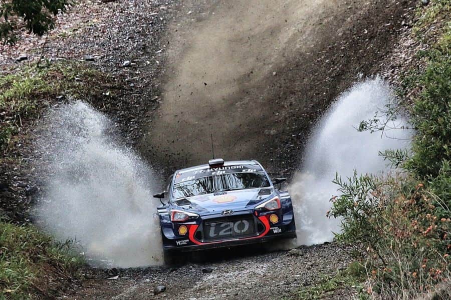 Thierry Neuville Hyundai, 2017 Rally Australia