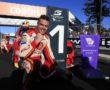 Scott McLaughlin wins race 1 at Newcastle street circuit