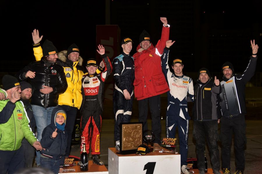 Memorial Bettega podium