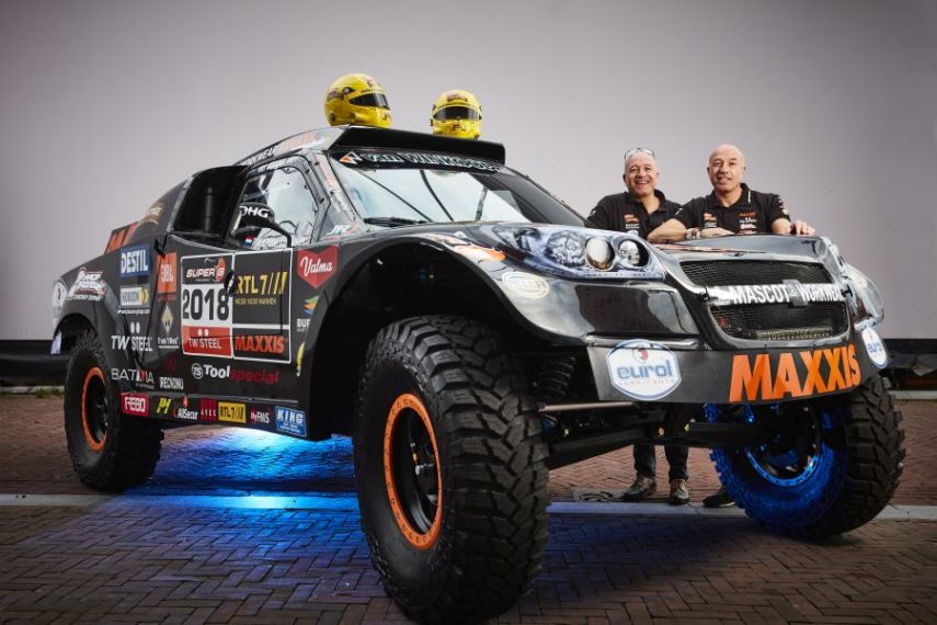 Tim and Tom Coronel, 2018 Dakar Rally