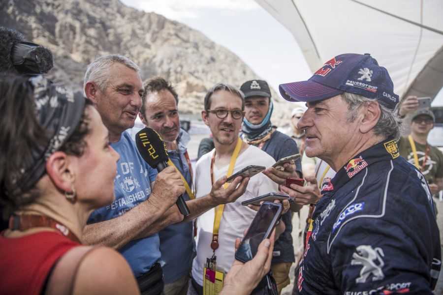 Carlos sainz 2018 Dakar Rally