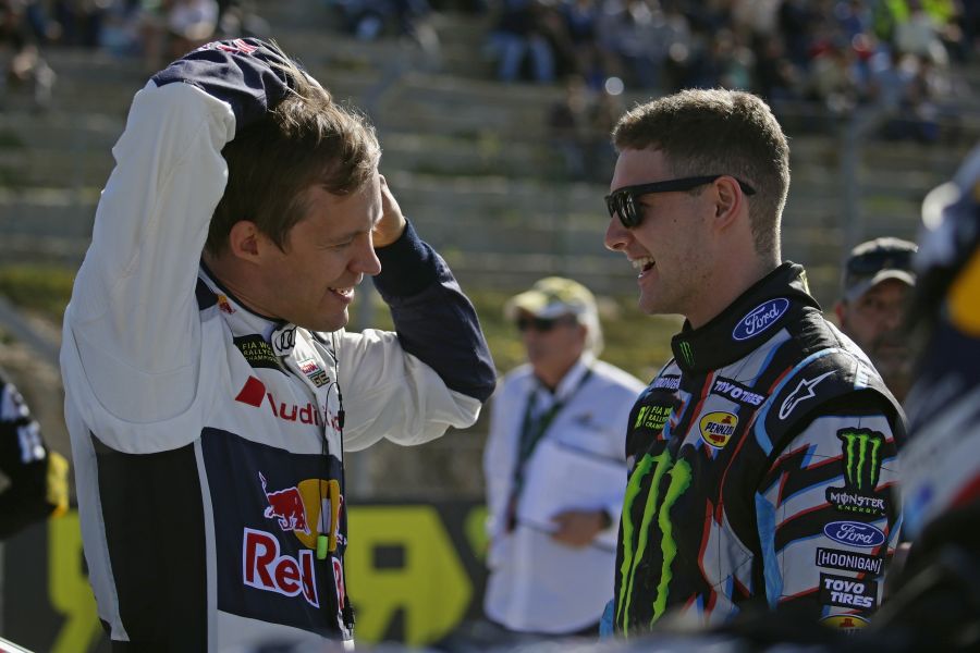 Mattias Ekström, Andreas Bakkerud