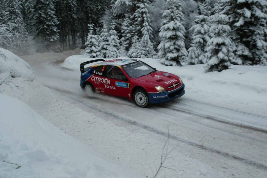 2004 Rally Sweden, Sebastien Loeb, Citroen Xsara WRC