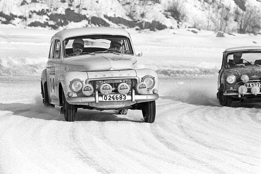 Rally Sweden, 1965, Tom Trana, Volvo