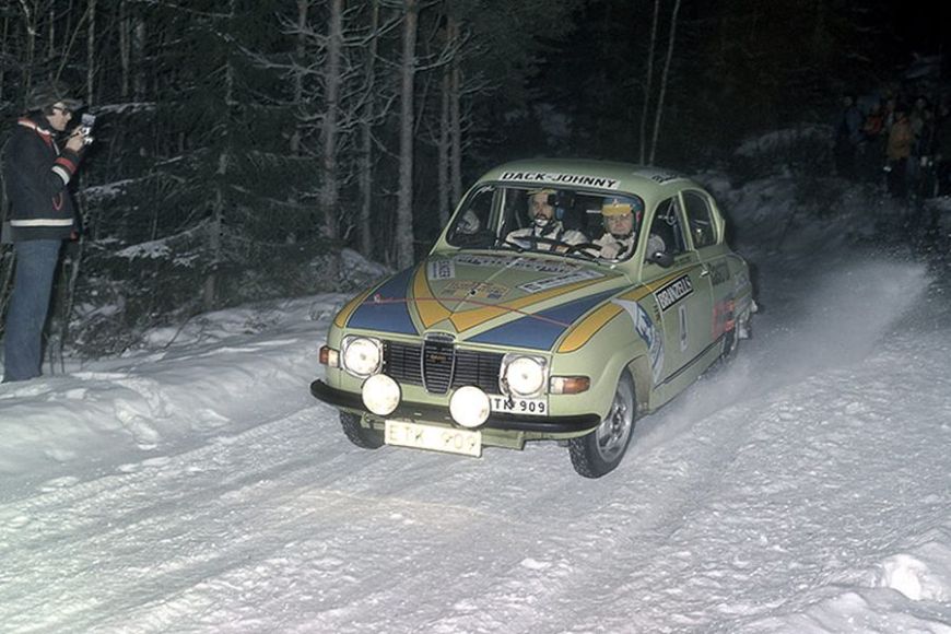 1976 Rally Sweden, Per Eklund Saab 96 V4