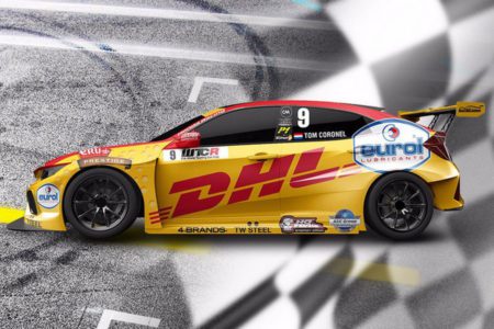 Tom Coronel #9 Honda Civic TCR Boutsen Ginion Racing 2018 WTCR