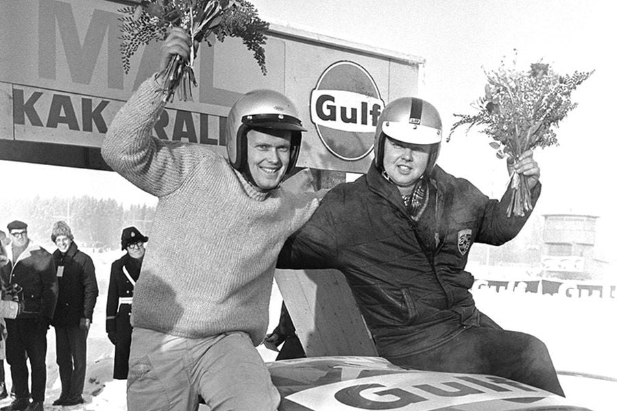 1968 Rally Sweden, Bjorn Waldegard