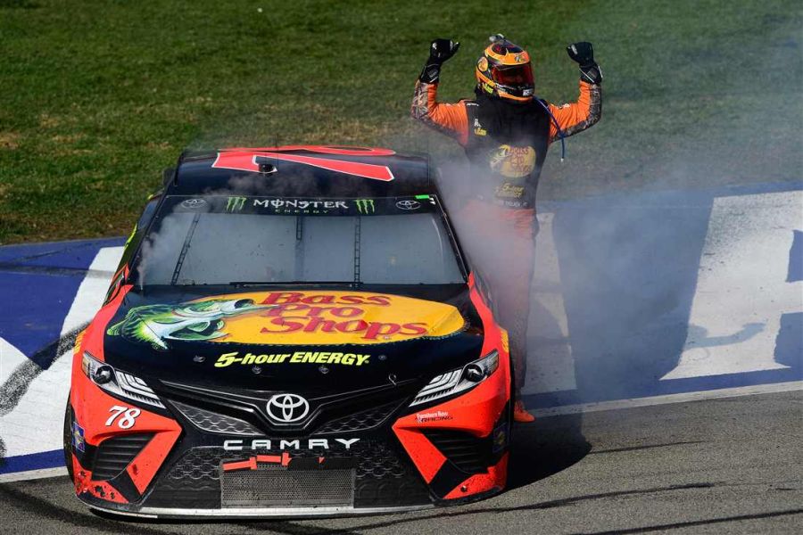 Martin Truex Jr wins Auto Club 400