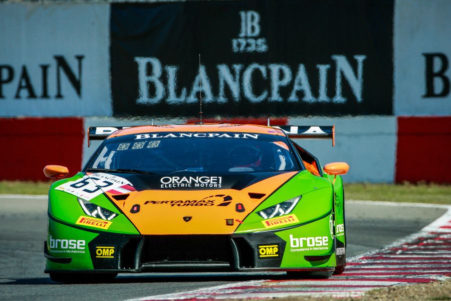 #63 Lamborghini HuracanGT3, Mirko Bortolotti, Christian Engelhart