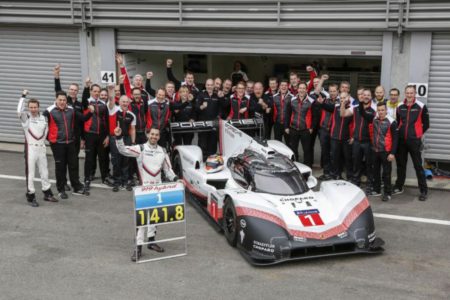 Neel Jani,lap record at Spa-Francorchamps, Porsche 919 Hybrid Evo