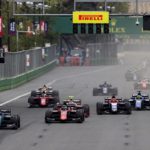 Alexander Albon clinched his maiden F2 victory on Saturday at Baku City Circuit