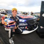 Jamie Whincup wins Race 1 of the 2018 Tasmania SuperSprint at Symmons Plains Raceway