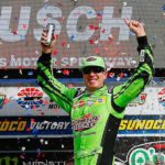 Kyle Busch wins the spring race in Texas