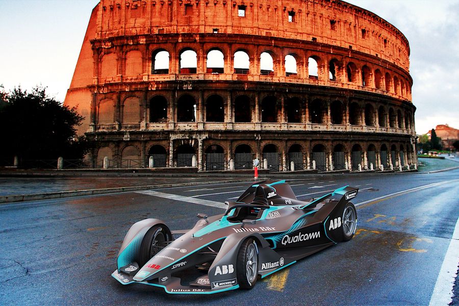 Formula E Gen2 race car
